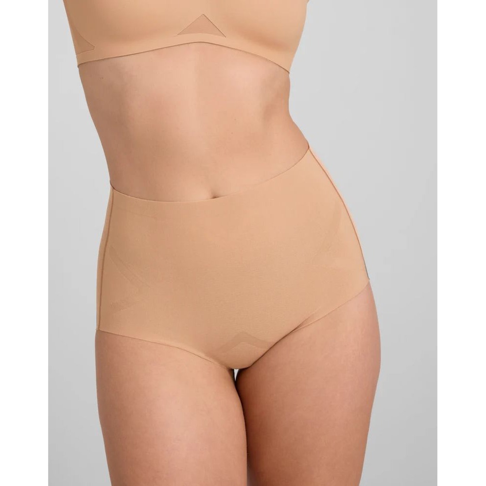 Honeylove MeshSculpt Mid-Waist Brief Sand‎ XL New With Tags